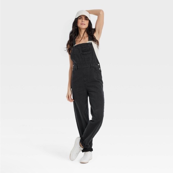 Universal Thread Pants - Women's 90's Baggy Jumpsuit - Universal Thread™ Black 14